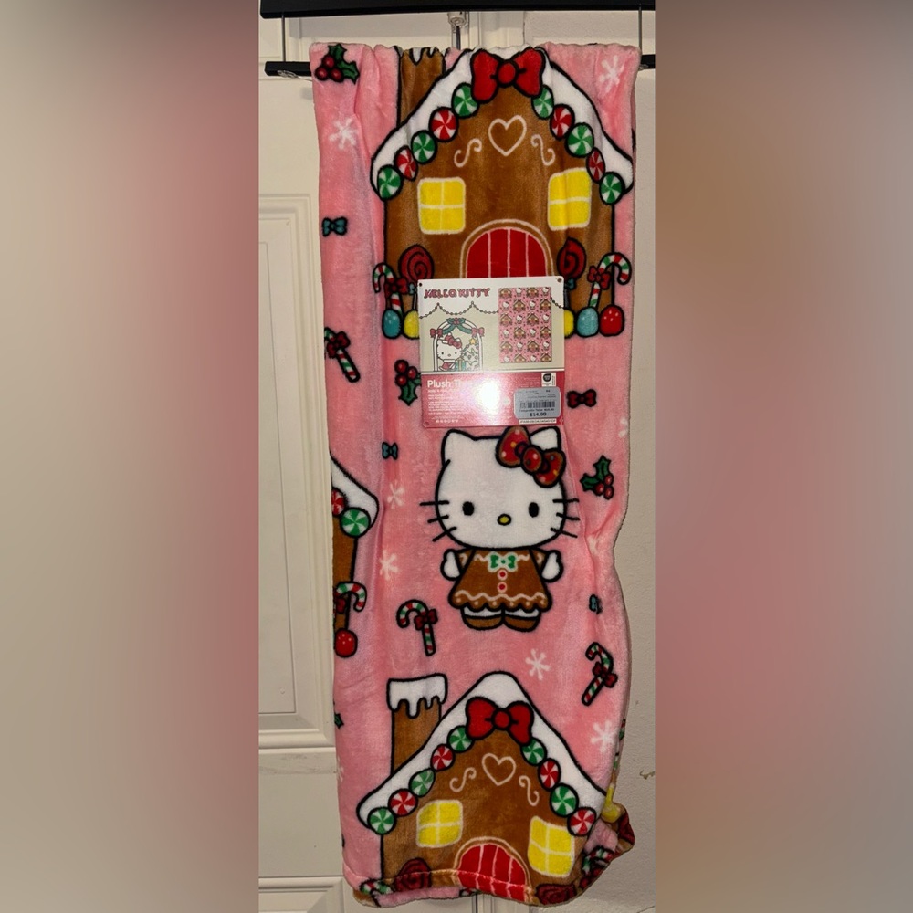 Hello kitty Gingerbread Christmas Burlington Blanket